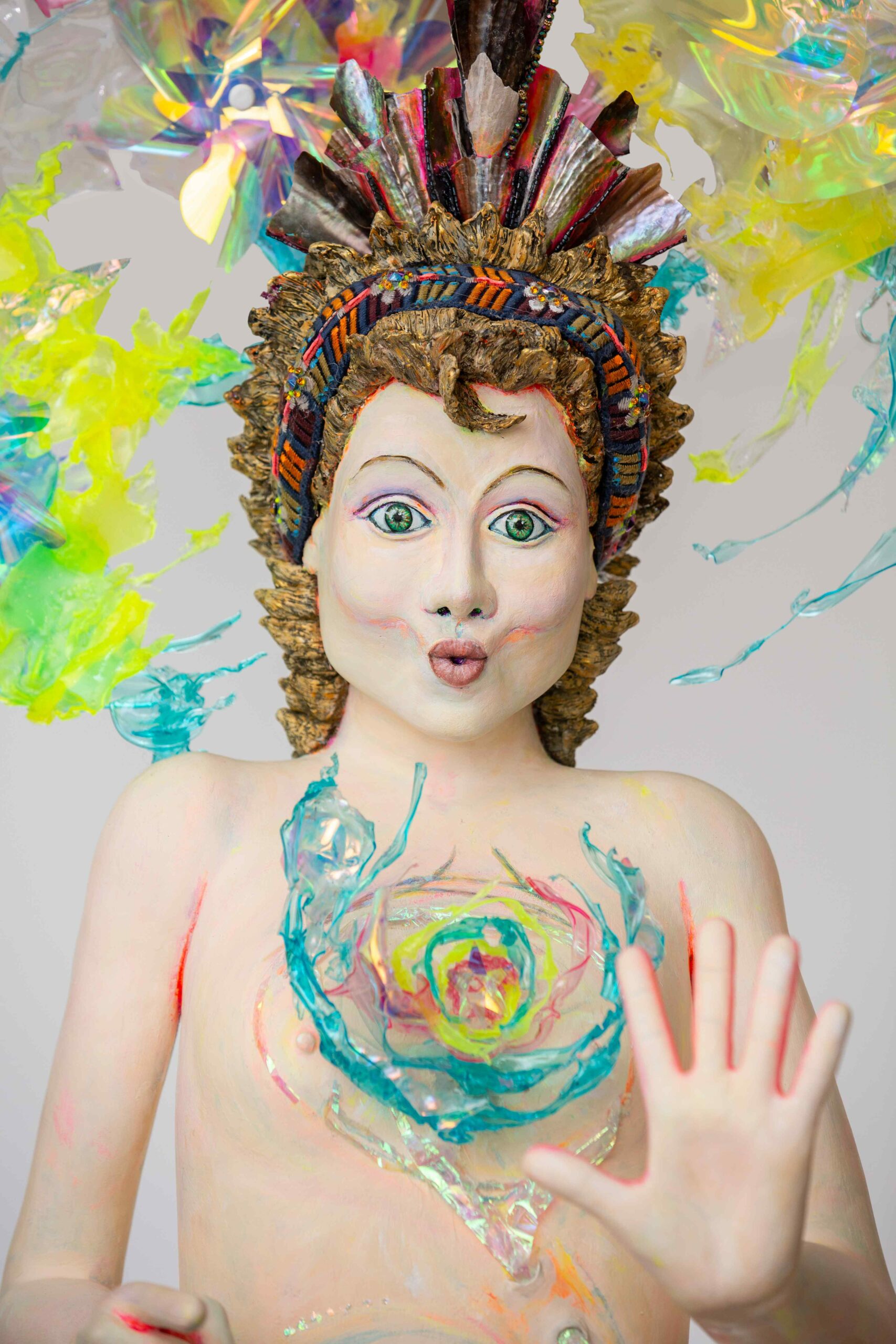 Robin Tobias - color and wonder sculpture